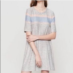Lou & Grey Striped T-Shirt Shift Dress